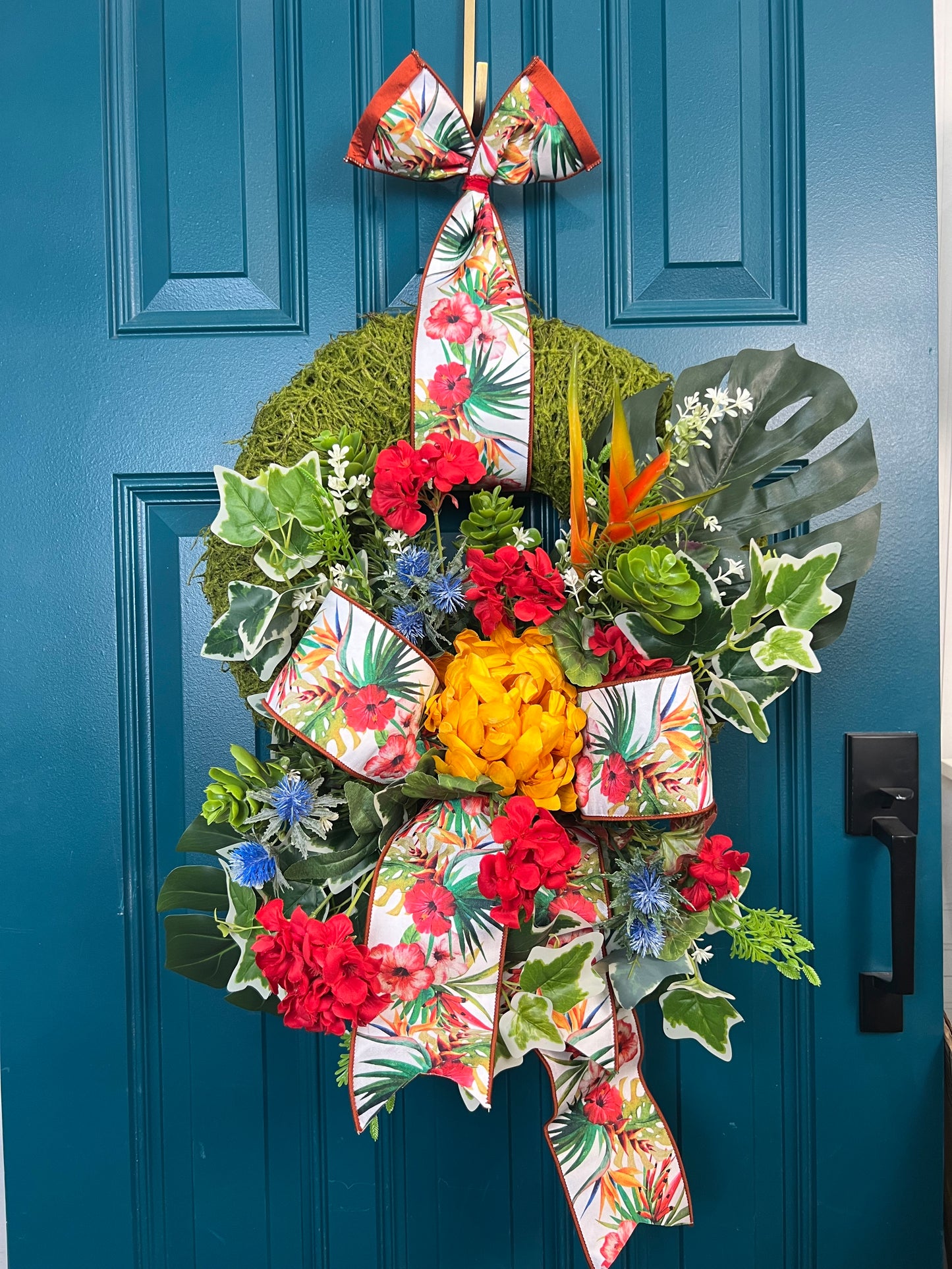 Summer Tropical Wreath