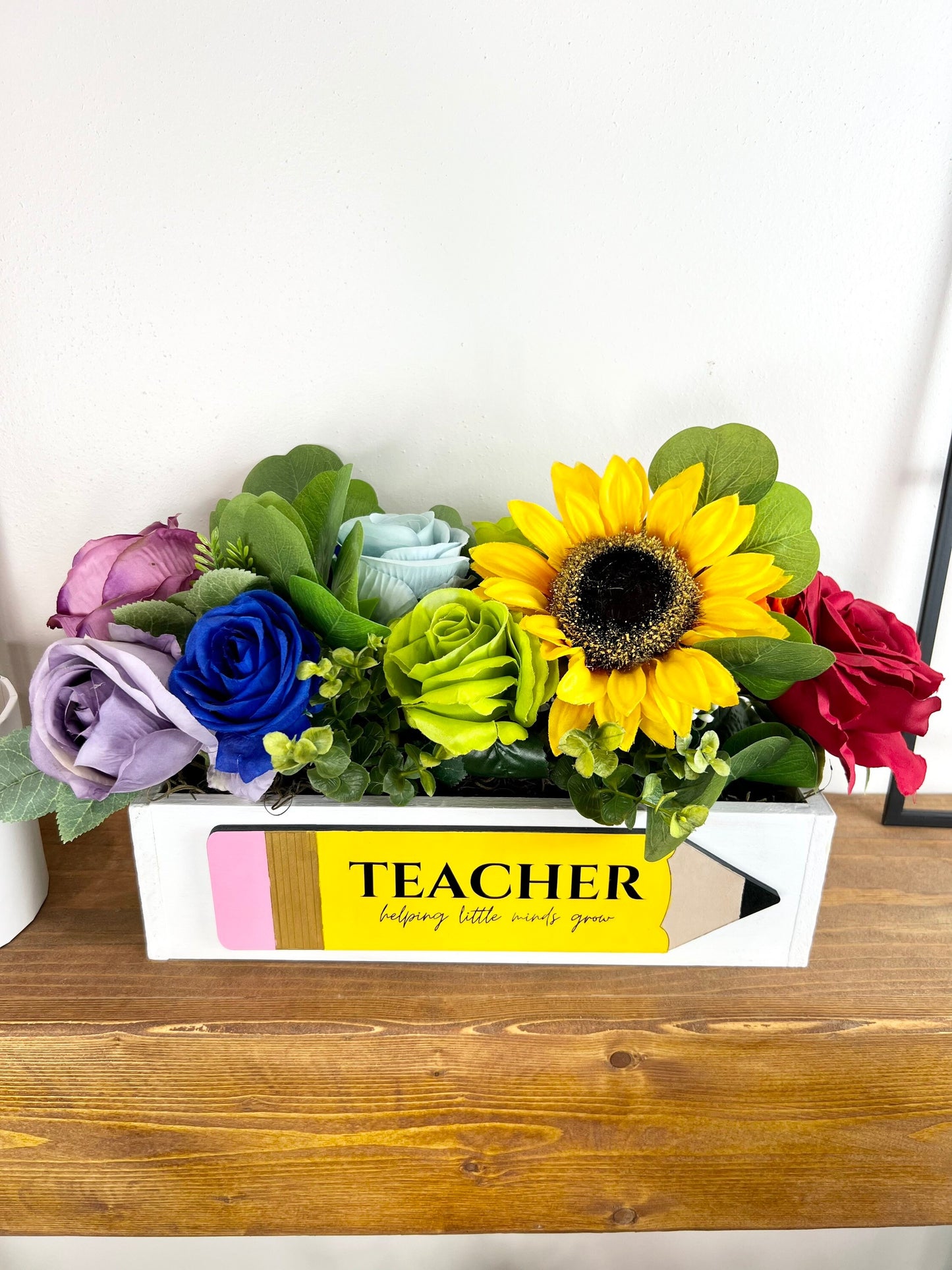 Teacher Appreciation Flower Box