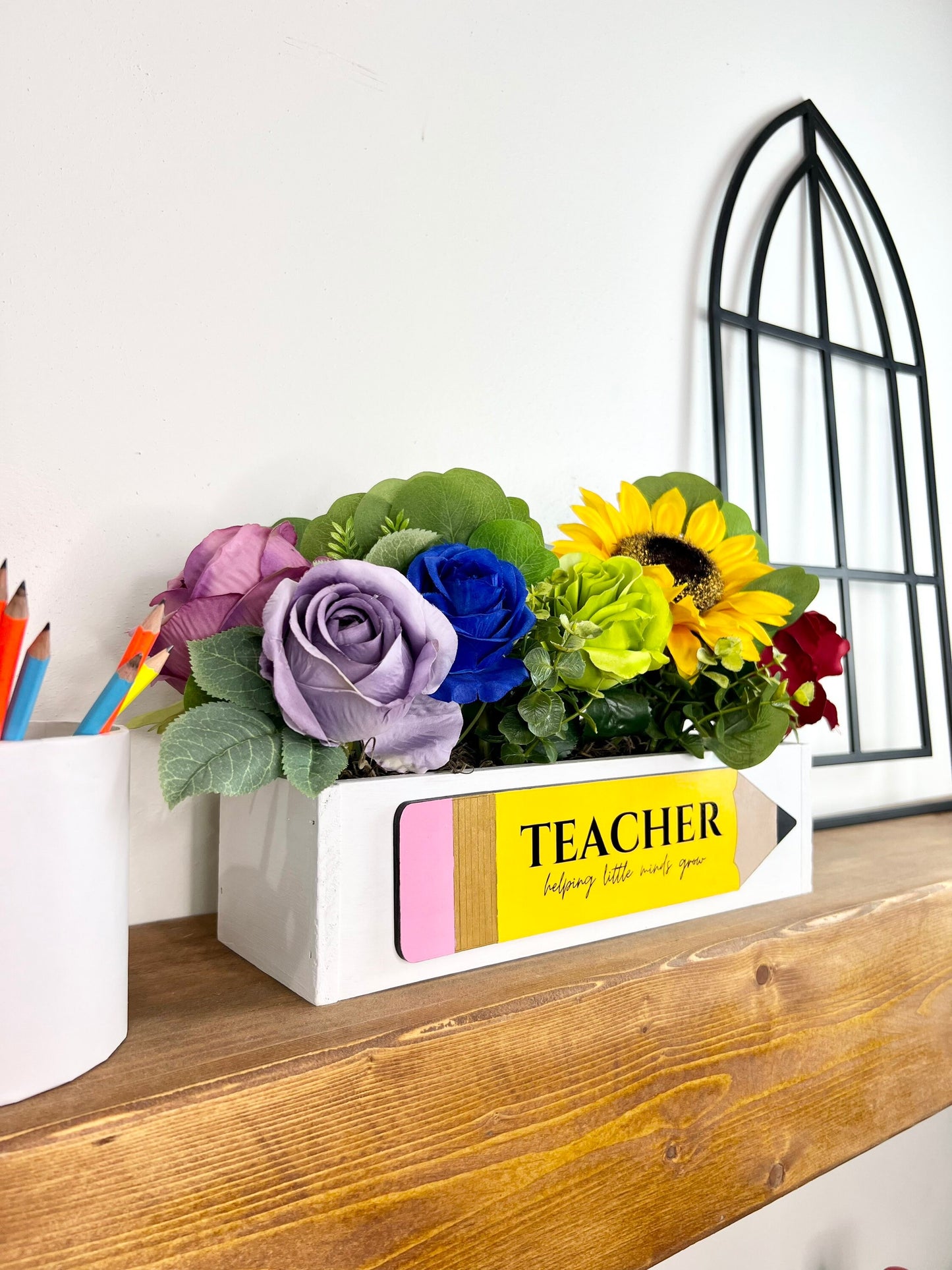 Teacher Appreciation Flower Box