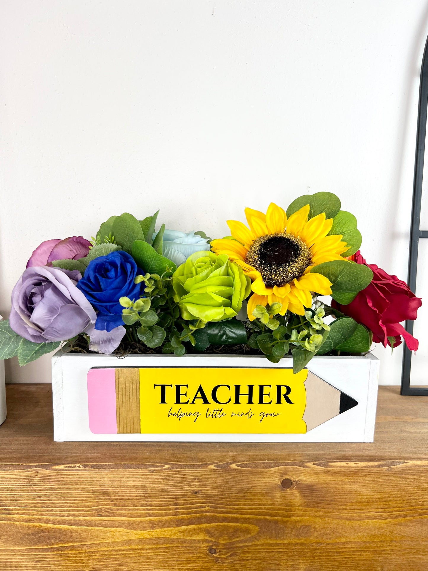 Teacher Appreciation Flower Box