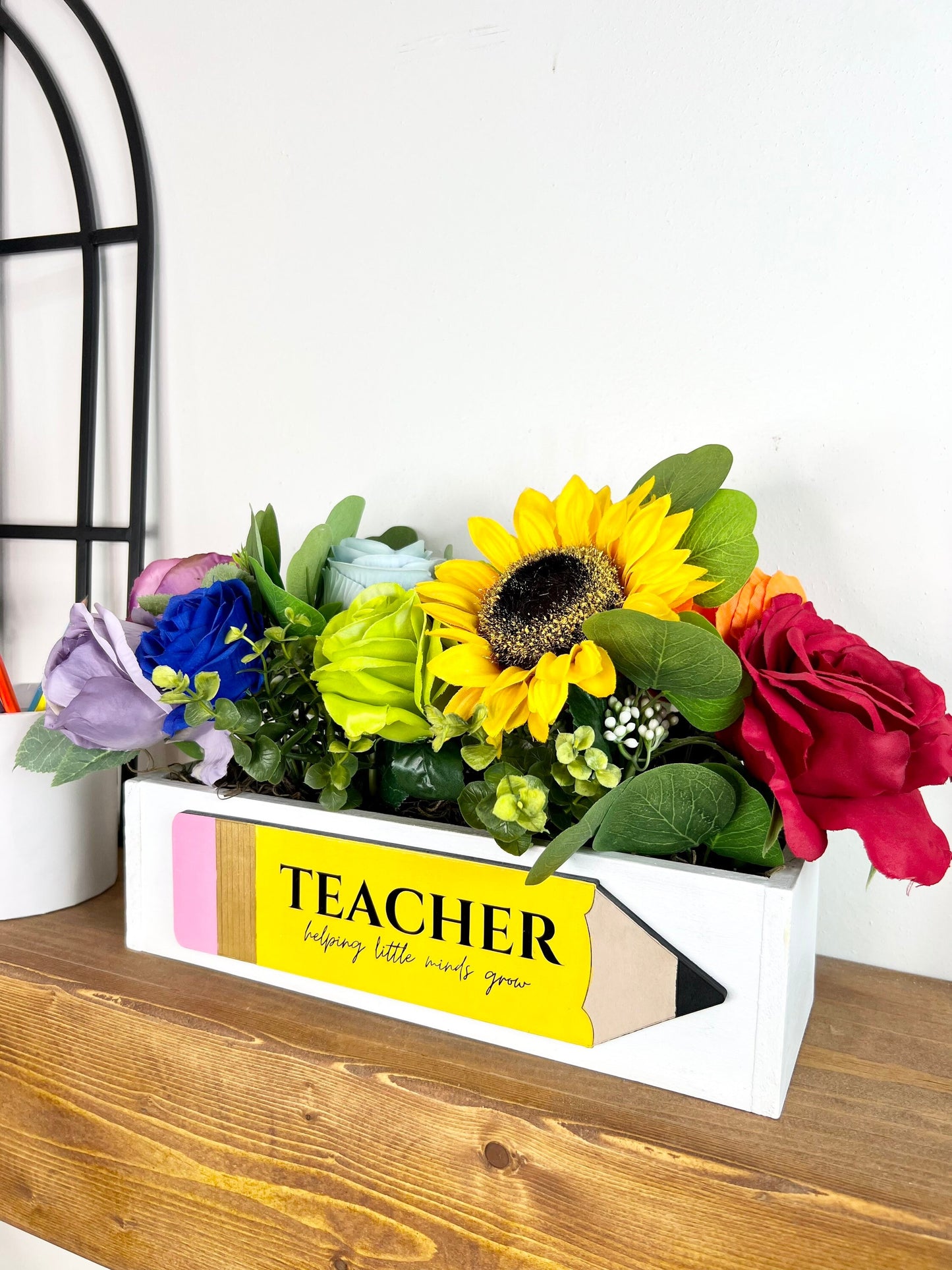 Teacher Appreciation Flower Box