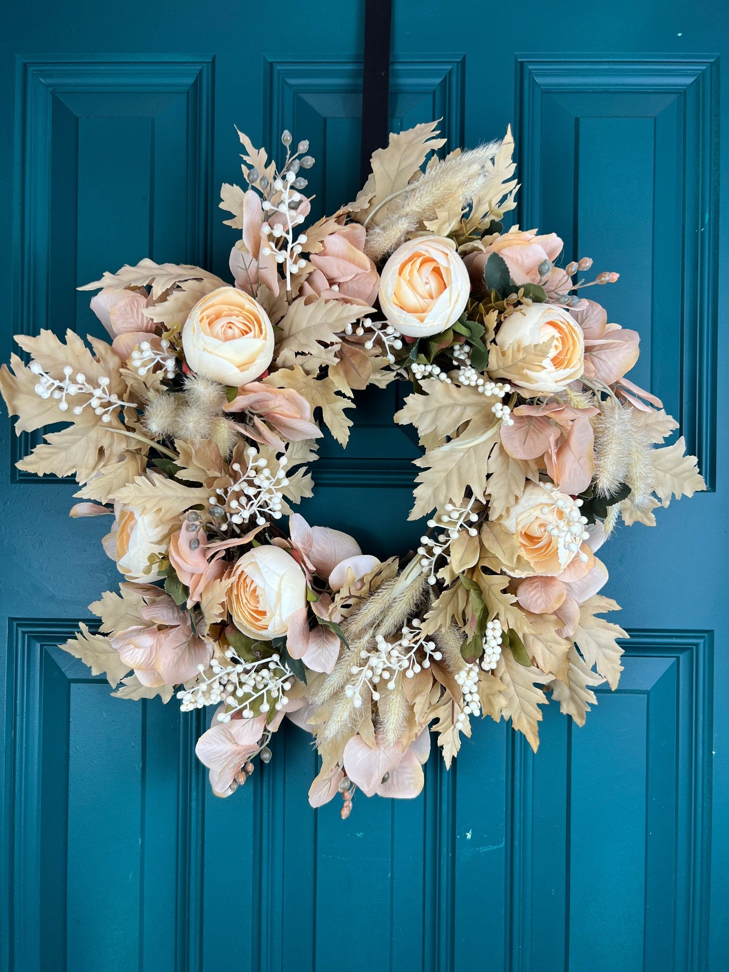 Small Neutral Fall Boho Wreath