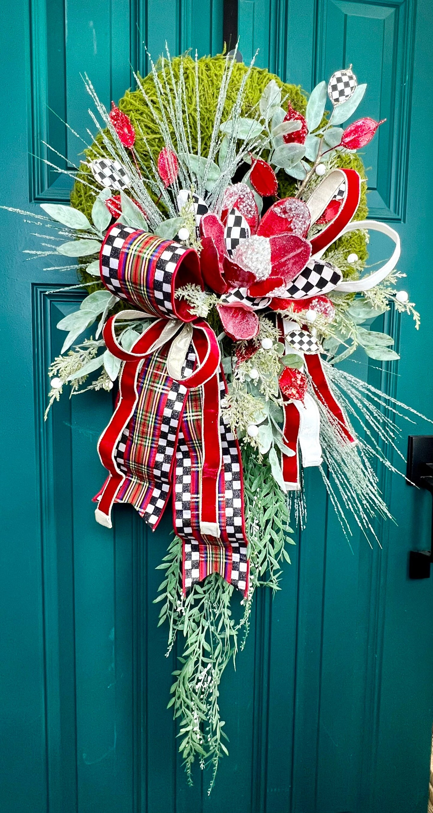 XL Elegant Christmas Wreath for Front Door