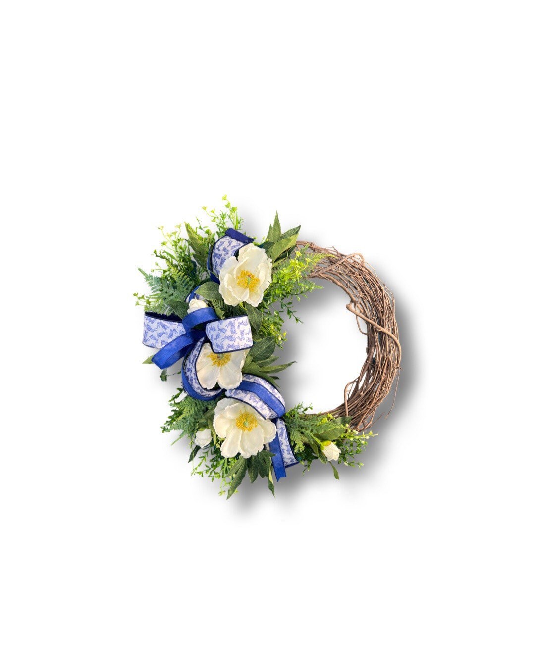 Easter Magnolia Wreath for Front Door