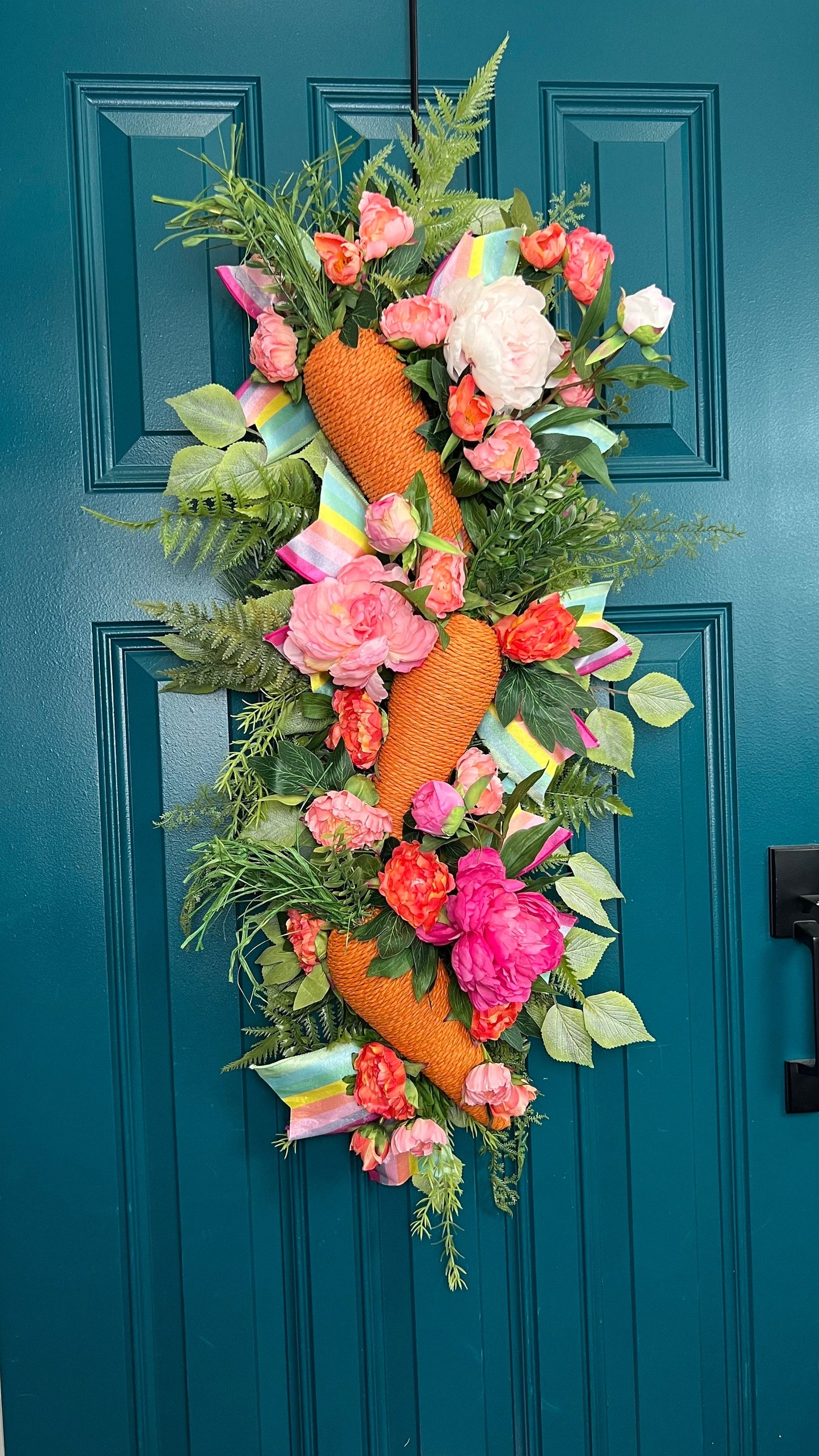 XL Carrot Easter Wreath