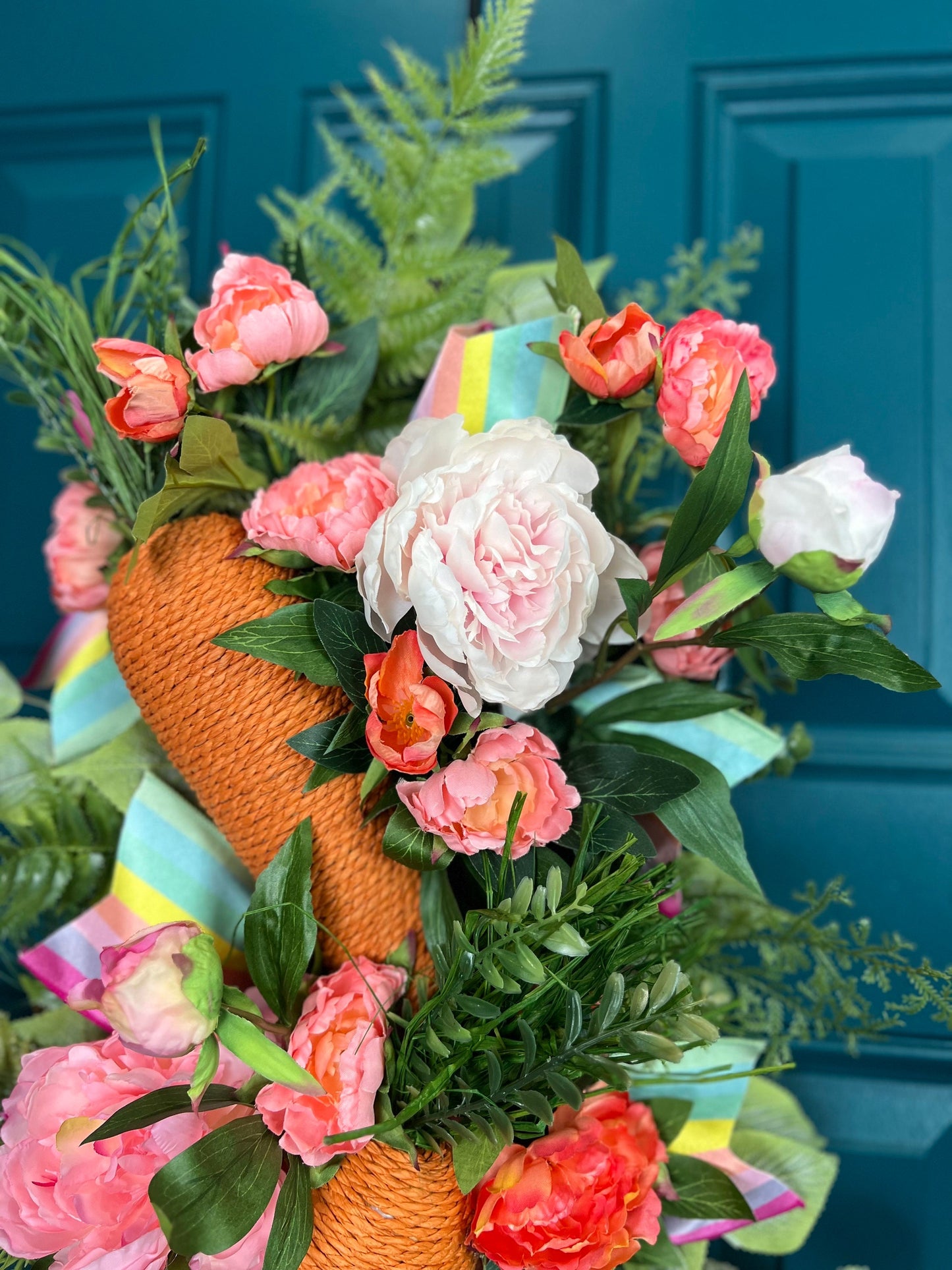 XL Carrot Easter Wreath