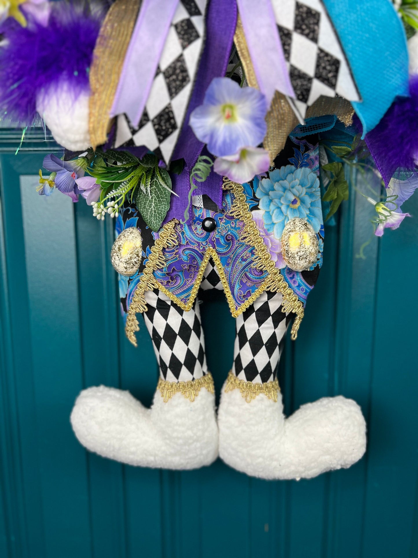 Easter Bunny Wreath for Front Door