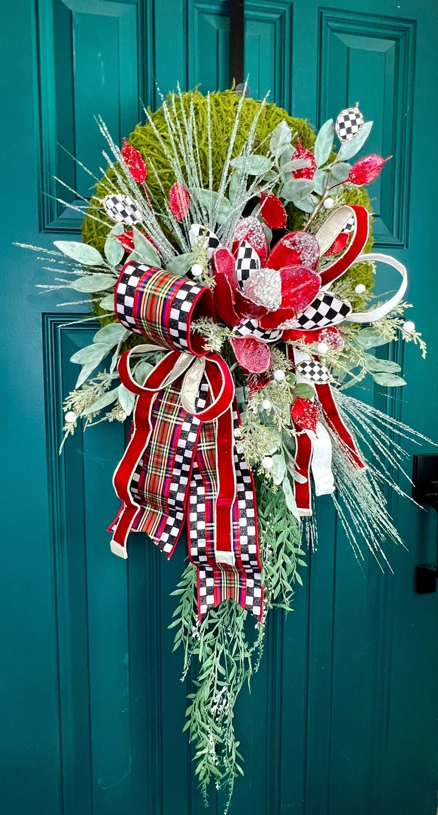 XL Elegant Christmas Wreath for Front Door