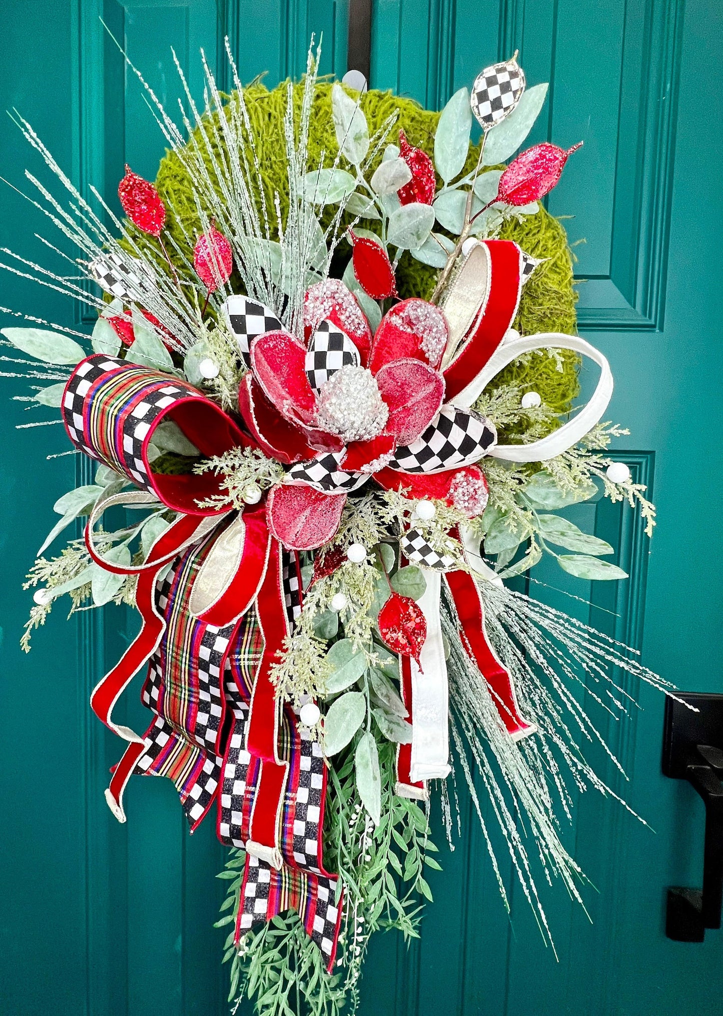 XL Elegant Christmas Wreath for Front Door