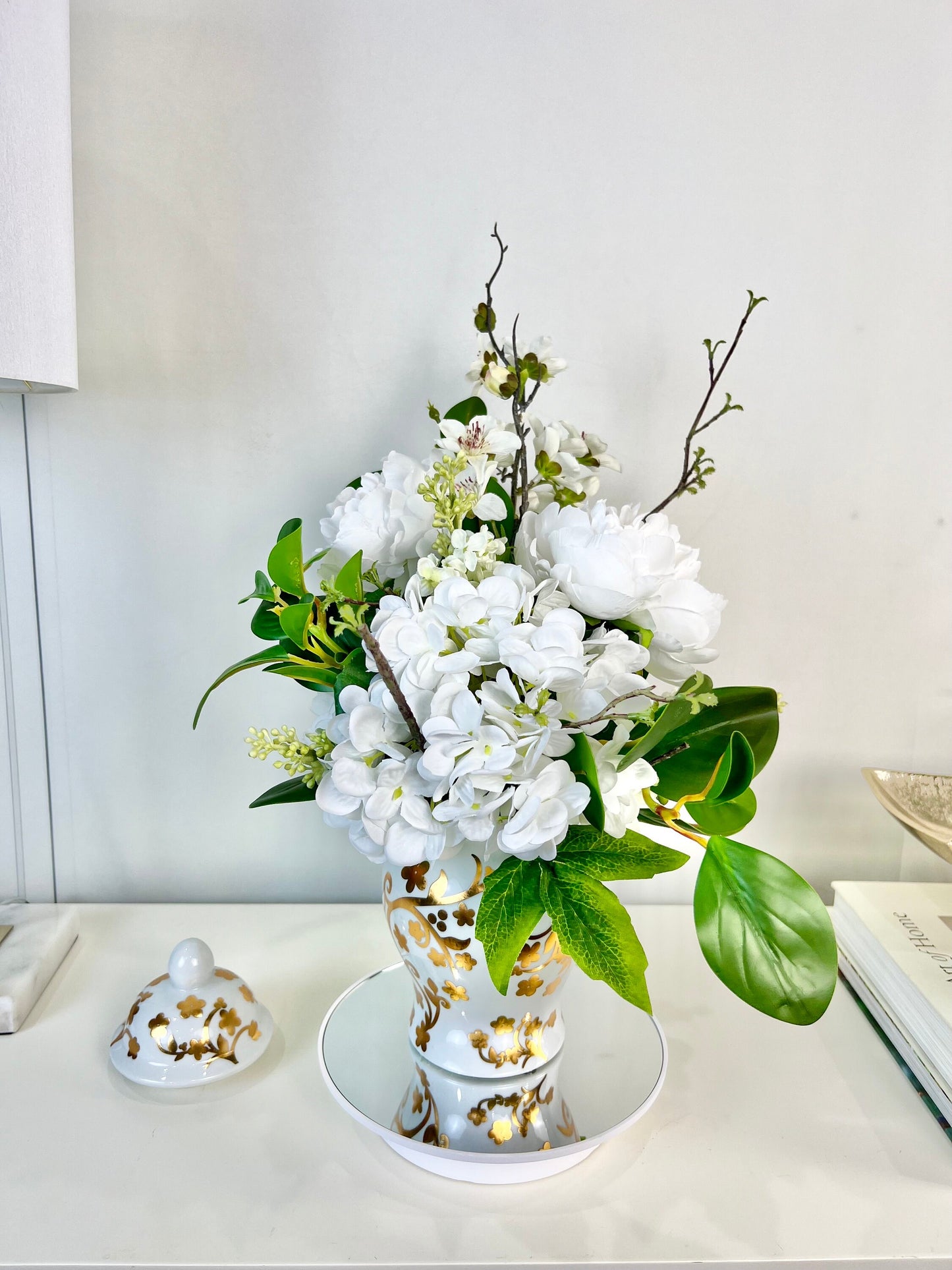 Coffee Table Centerpiece Floral Arrangement