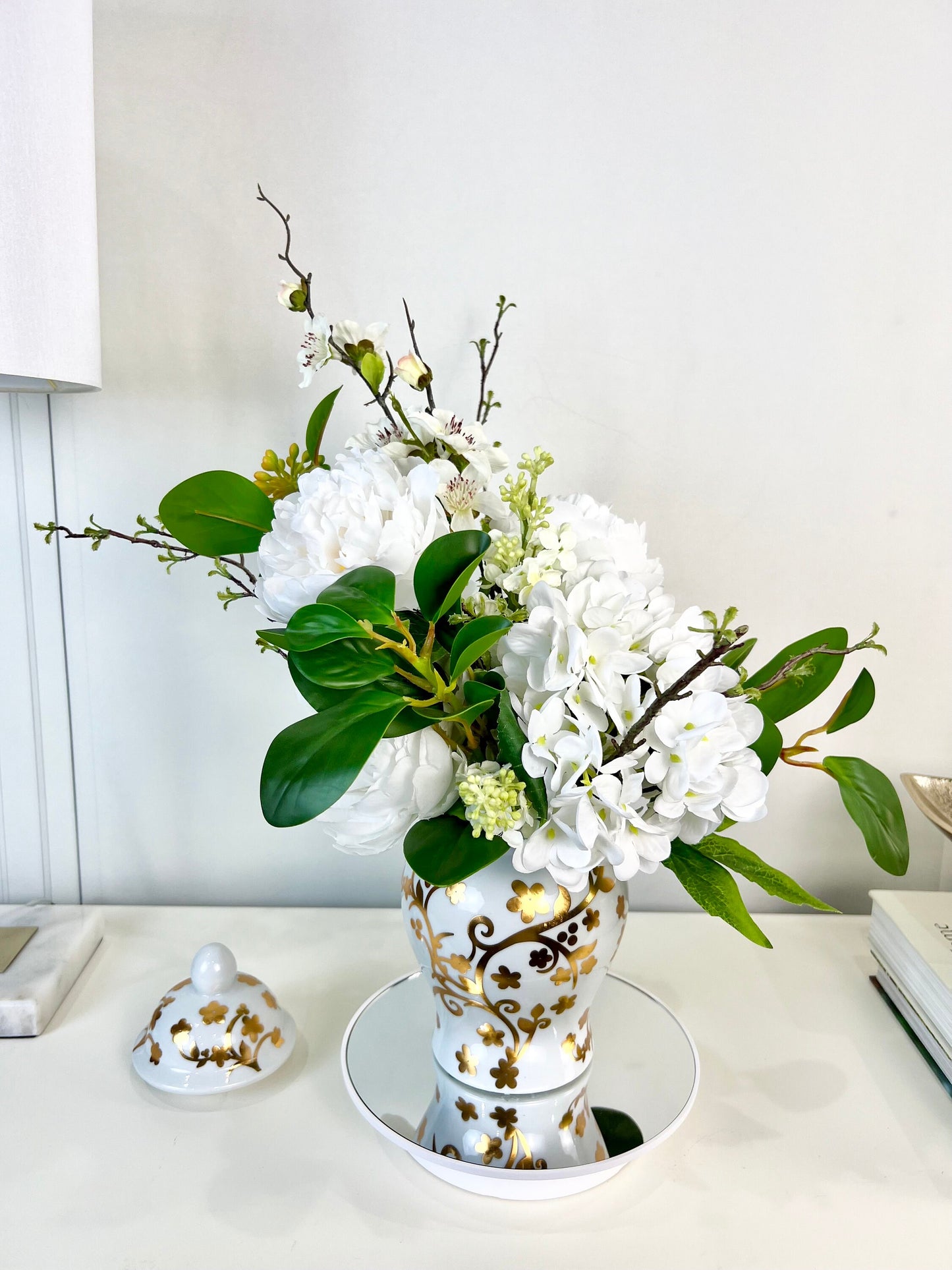 Coffee Table Centerpiece Floral Arrangement