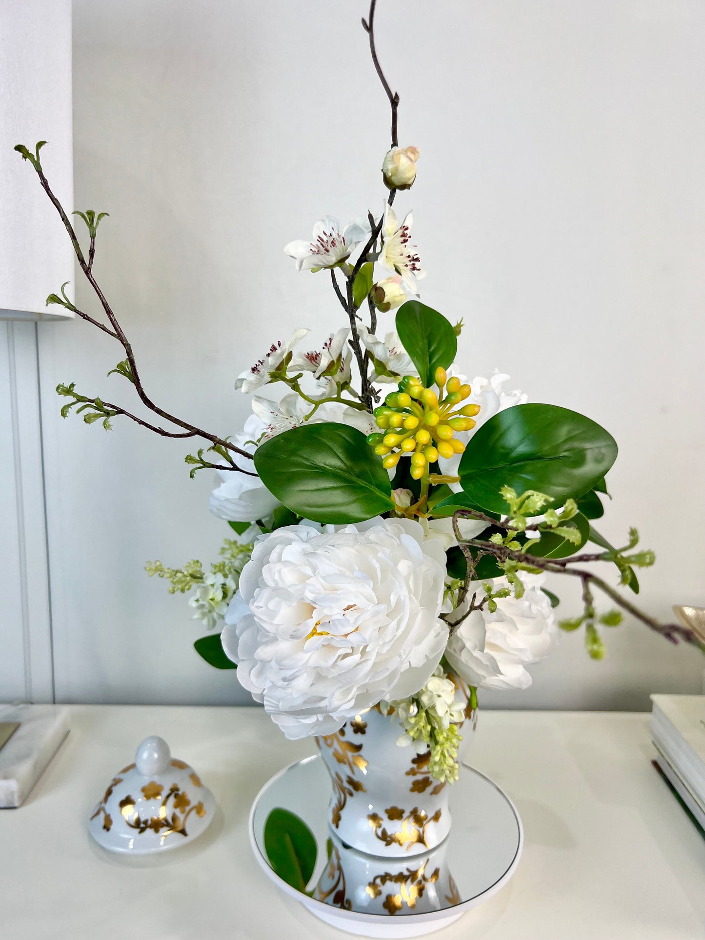 Coffee Table Centerpiece Floral Arrangement