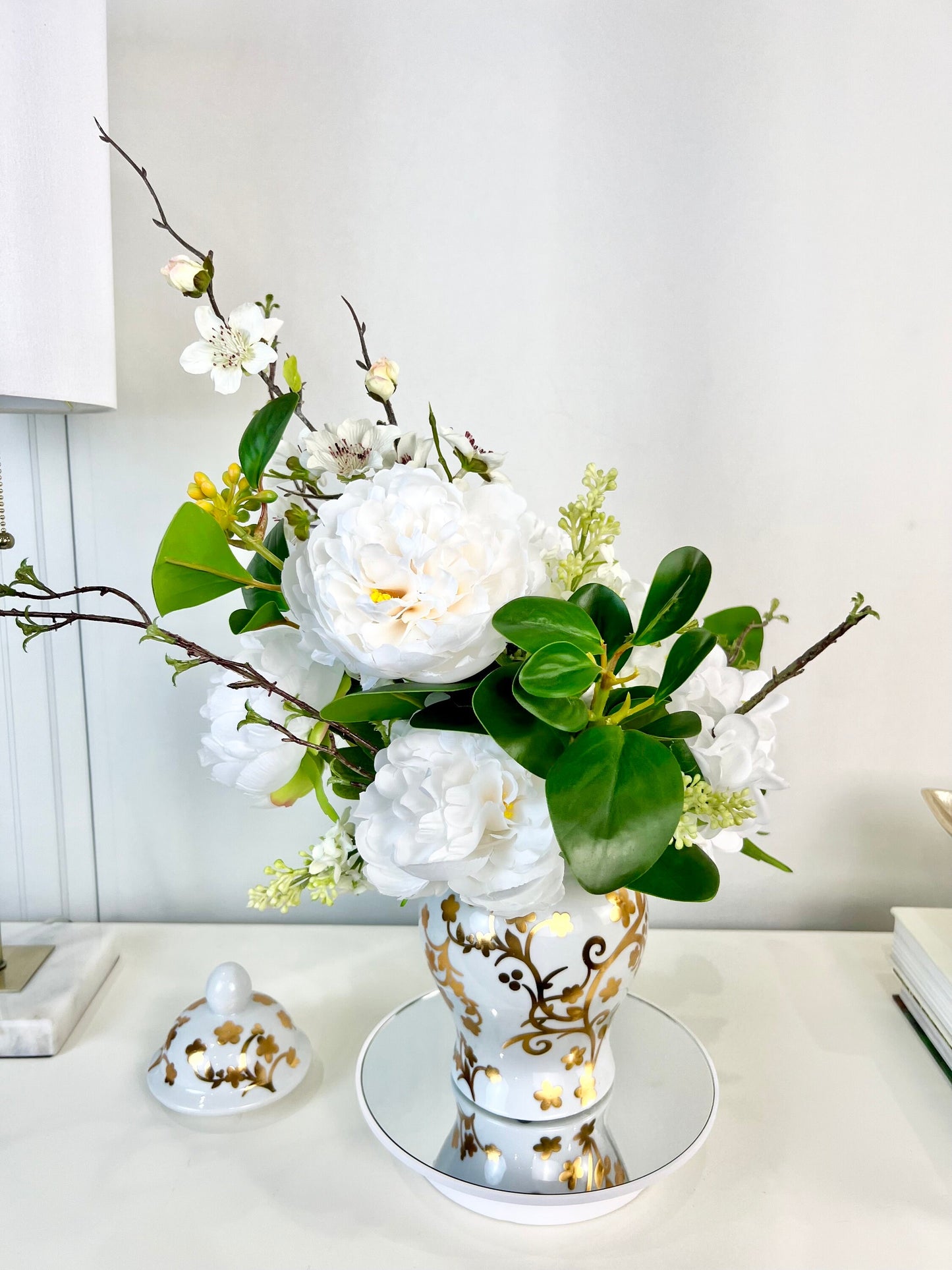 Coffee Table Centerpiece Floral Arrangement